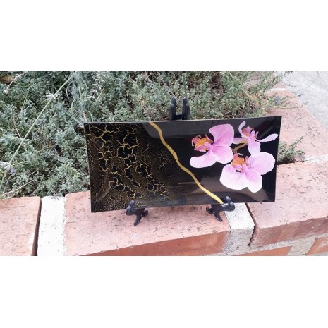 Platou decorat manual