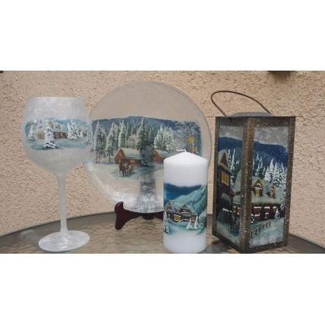 Set ornamente de iarna