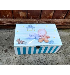 Cutie trusou botez / amintiri